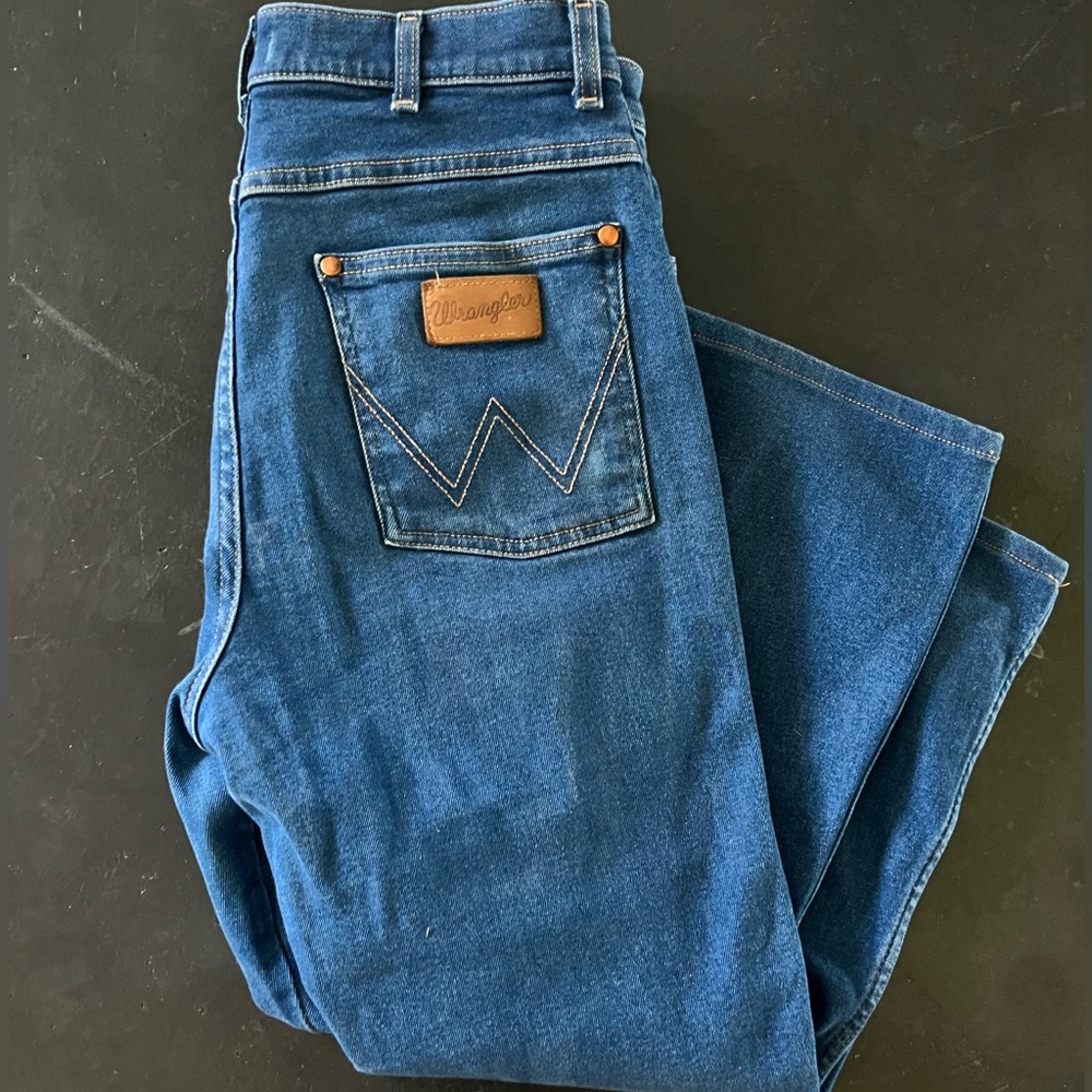 Wrangler heritage crop jeans